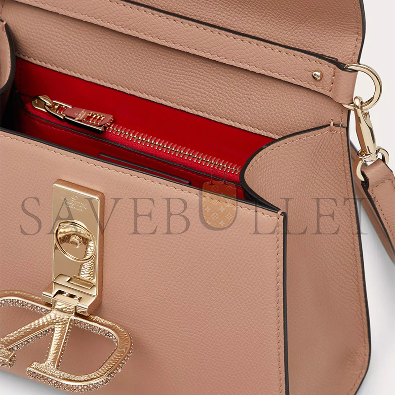 Va1e*ntin0 small vsling handbag with jewel embroidery 5w2b0f53yvv_kfj (22*17*9cm)